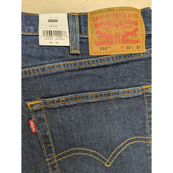 Levis 514 Straight Flex Eco Performance Men's Jeans 40x32 - Picture 7 of 12